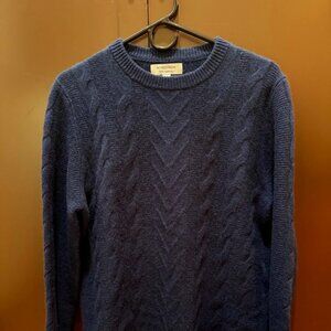 Nordstrom Cashmere Sweater Blue S